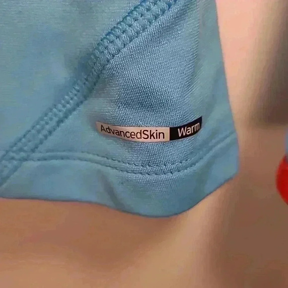 Salomon Quarter Zip Womens S Mid Layer Lightweight Long Sleeve Two Tone Blue - Picture 4 of 5